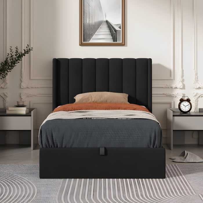 Latitude Run Bed with Wingback Headboard