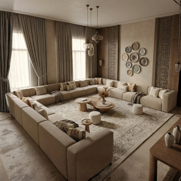 Auroville Arabic Majlis Seating Sofa