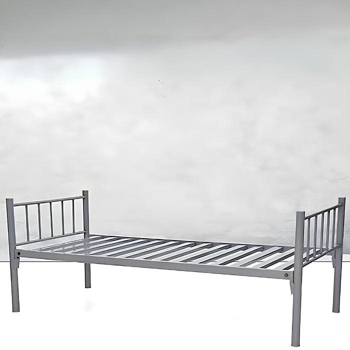 SULSHA Single Steel Bed 190×90cm – Durable Metal Frame (No Mattress) | UAE