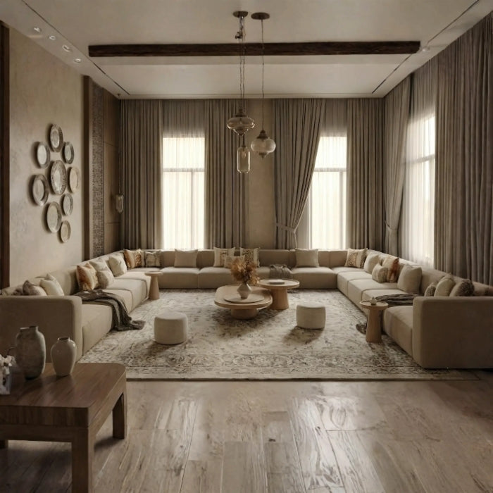Auroville Arabic Majlis Seating Sofa