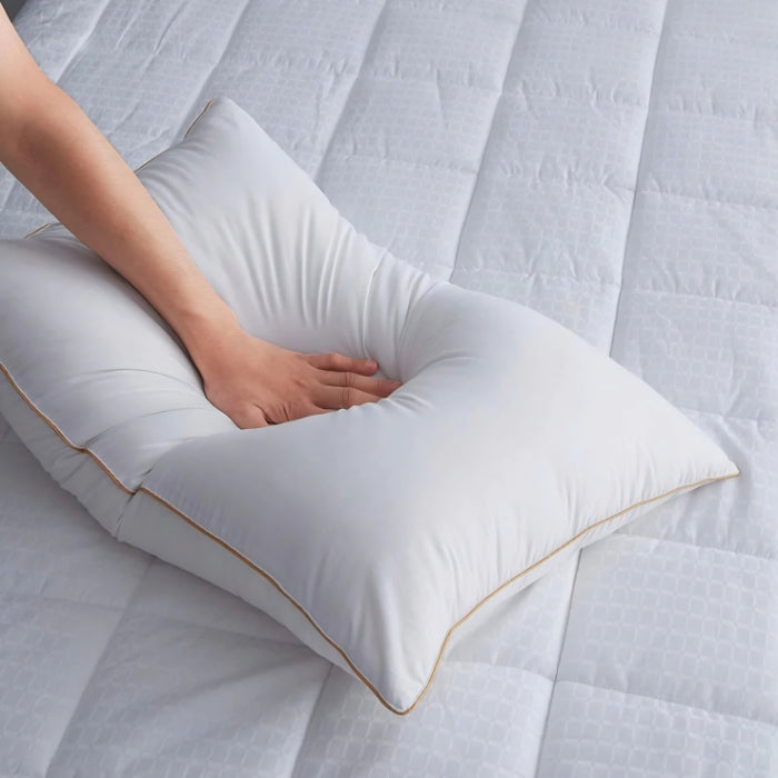SULSHA Down-Proof Microfiber Pillow – 1200g Premium Fill, Hypoallergenic, Soft & Supportive Luxury Bedding Pillow