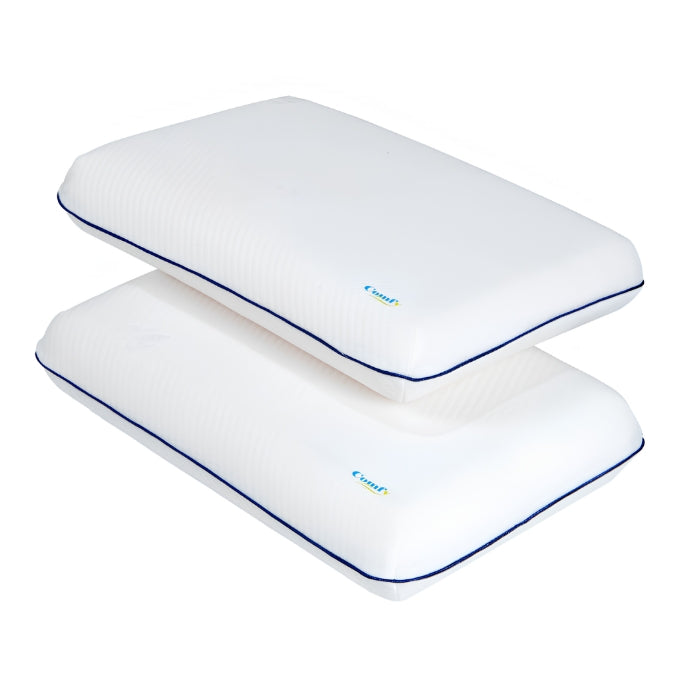 SULSHA memory foam pillow pair front view – bedding pillow Dubai UAE