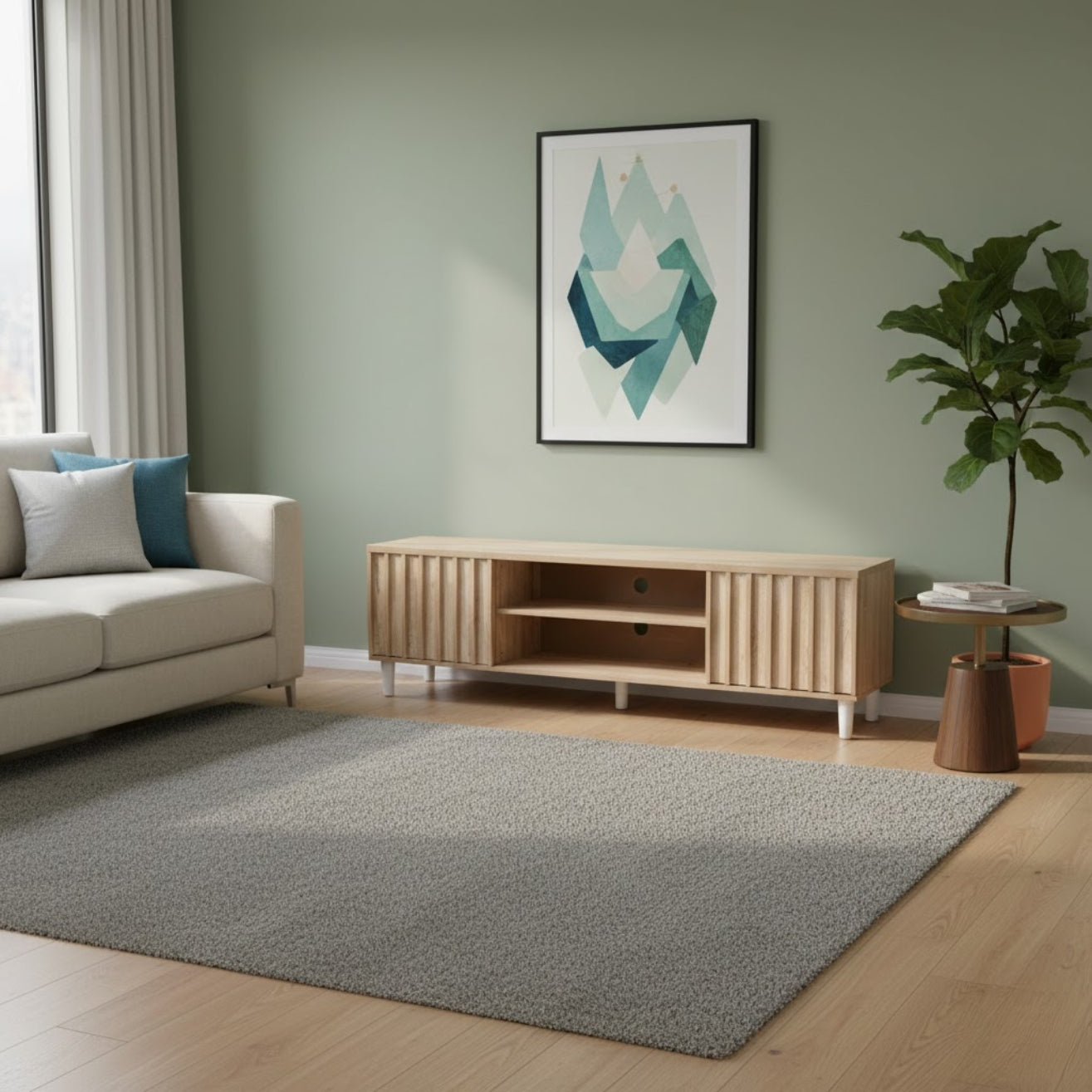 SULSHA Tv Table For Tv Small Apartment Mini Floor Cabinet Cabinet For Living Room