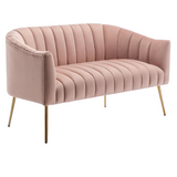 SULSHA 2 Seater Velvet Loveseat Sofa Couch – Modern Comfortable Sofa for Living Room | Buy Online UAE – Abu Dhabi