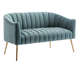 SULSHA 2 Seater Velvet Loveseat Sofa Couch – Modern Comfortable Sofa for Living Room | Buy Online UAE – Abu Dhabi