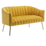 SULSHA 2 Seater Velvet Loveseat Sofa Couch – Modern Comfortable Sofa for Living Room | Buy Online UAE – Abu Dhabi