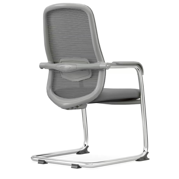 SULSHA Modern Office Visitor Chair – Ergonomic Mesh Back with Padded Seat, Heavy-Duty Chrome Frame, Comfortable Conference & Reception Chair for Office, Meeting Room, and Waiting Area