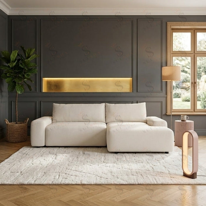 SULSHA 2 seater corner L-shape sofa compact UAE – sectional sofa Abu Dhabi
