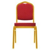 SULSHA premium gold banquet chair full view – wedding event chair UAE
