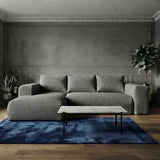 Chenille Fabric Stylish Lambi L-Shape 3-Seater Corner Sofa – Modern Comfort for Your Living Room