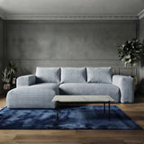 Chenille Fabric Stylish Lambi L-Shape 3-Seater Corner Sofa – Modern Comfort for Your Living Room