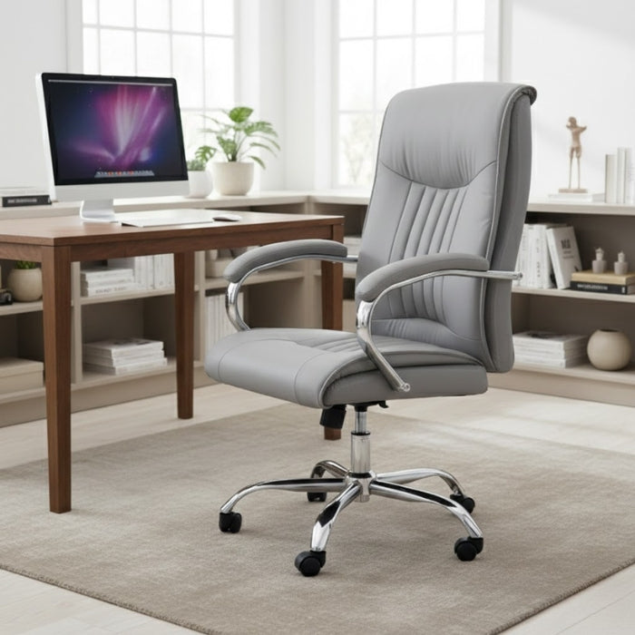 SULSHA Office Chair With Adjustable Height White