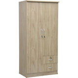 SULSHA heavy duty wardrobe side view – bedroom furniture Abu Dhabi
